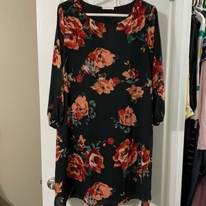 Everly floral dress